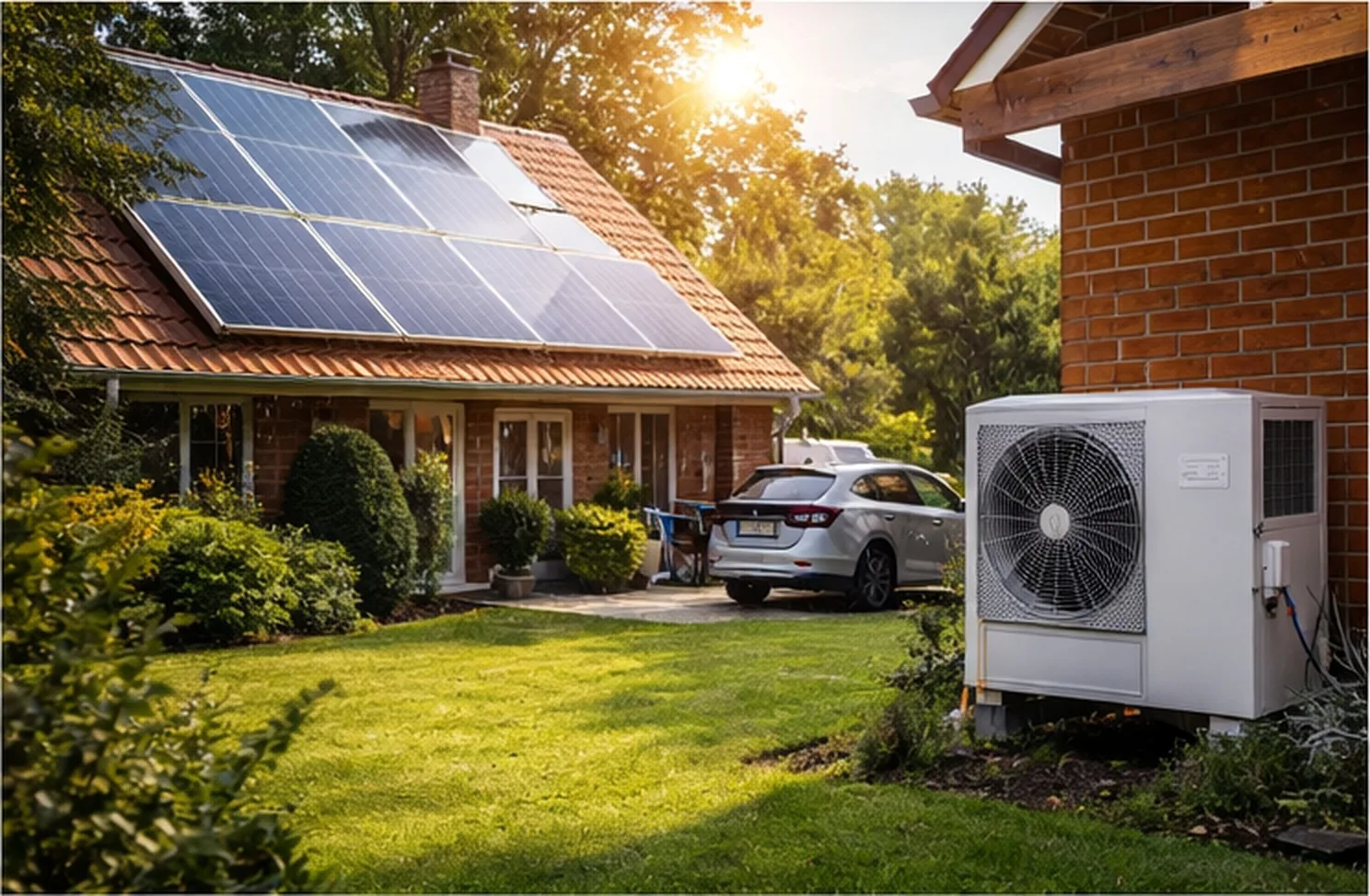 Artikelbild zum Artikel Wärmepumpe und Solarstrom: Wann die Kombination Sinn ergibt.